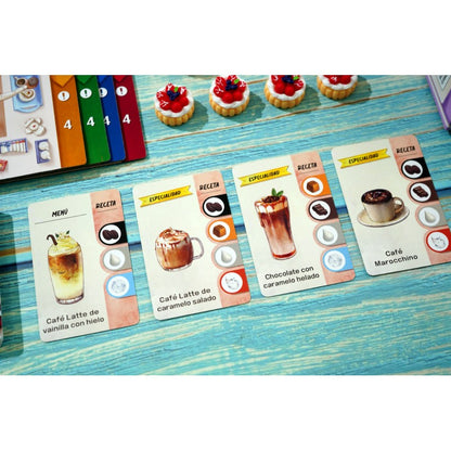 Coffee Rush Piece of Cake (Expansión) + cartas promo