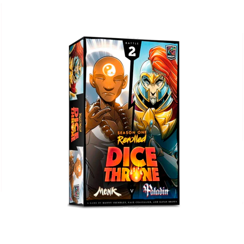 Dice Throne 2: Monje vs Paladín