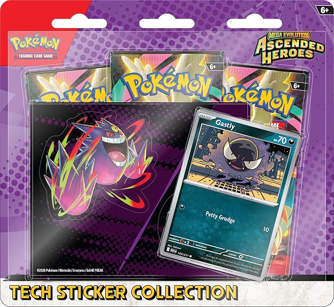 Ascended Heroes Tech Sticker Collection Gengar (Español)