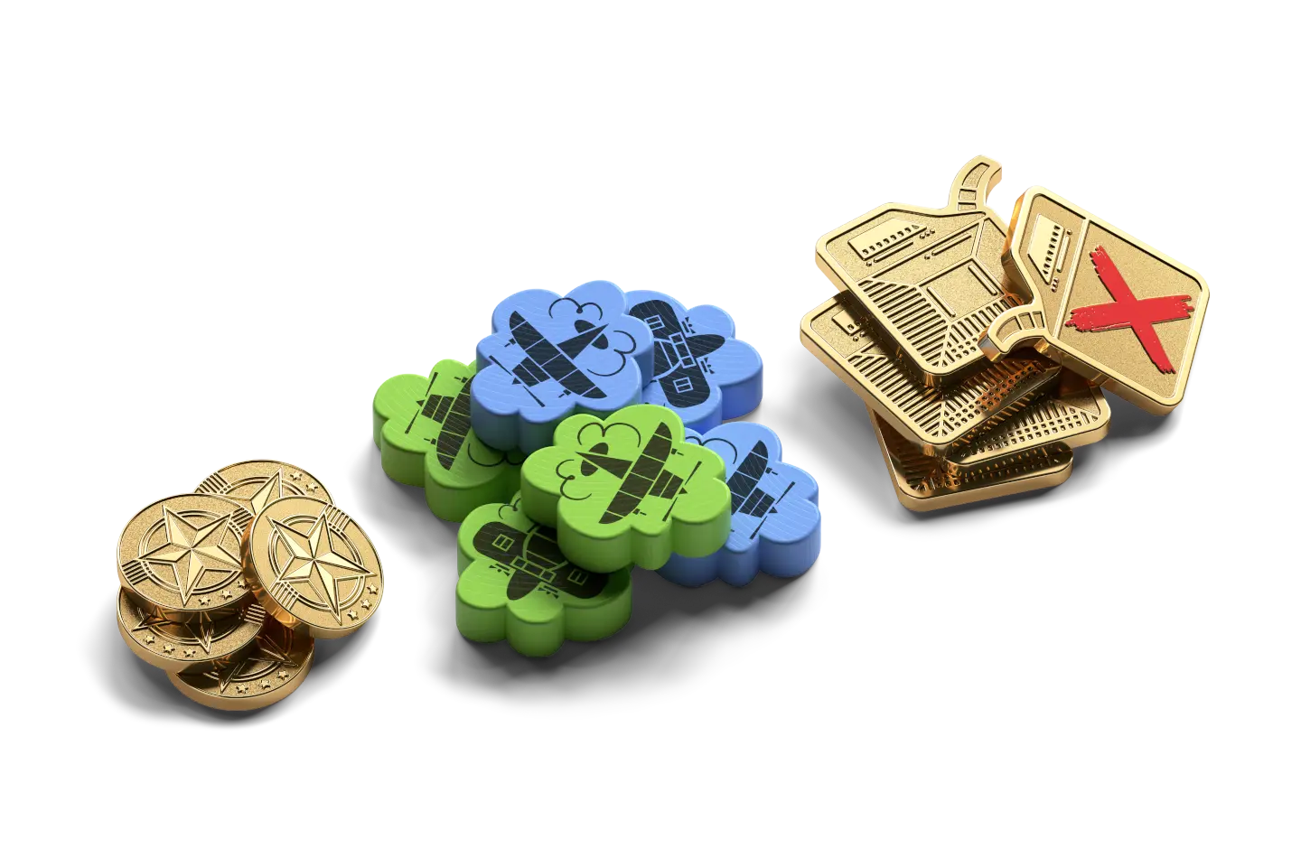 Gruntz + Expansión Supplies + Tokens Deluxe