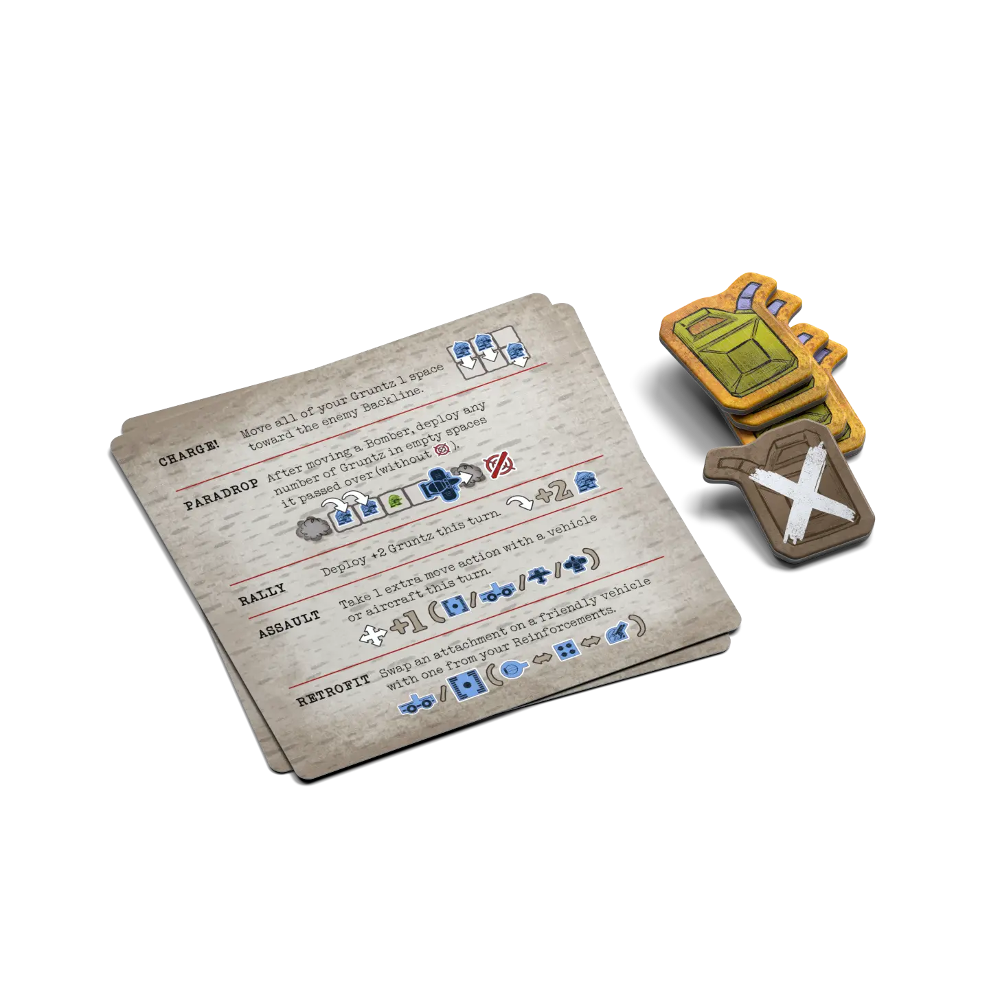 Gruntz + Expansión Supplies + Tokens Deluxe