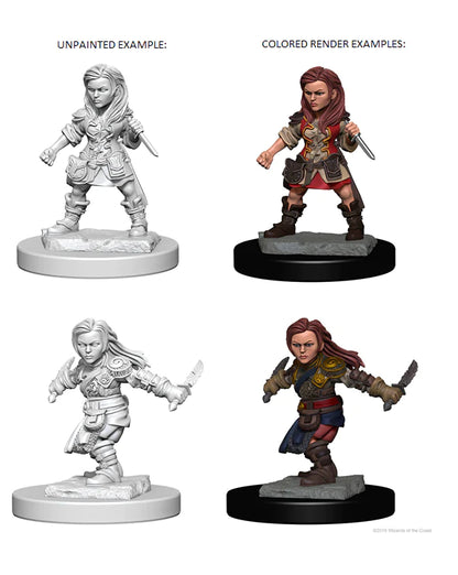 D&D Nolzur's Marvelous Minis: Halfling Rogue Female