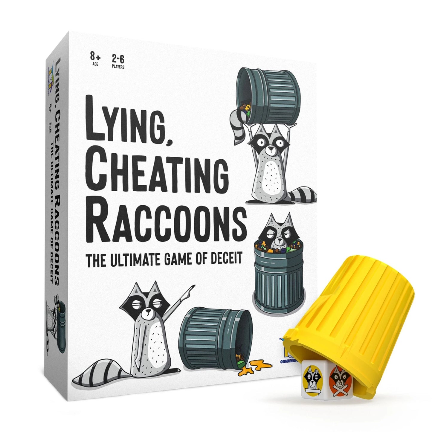 Lying, cheating raccoons