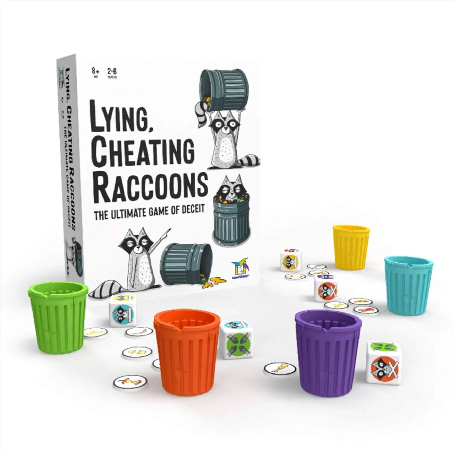 Lying, cheating raccoons