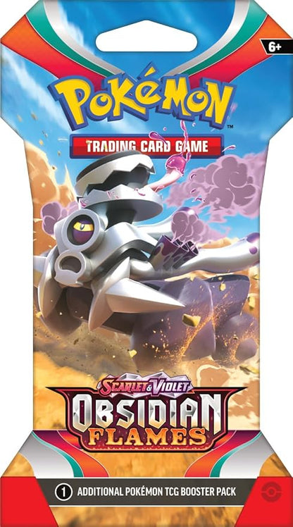 Obsidian Flames Sleeved Booster (ESPAÑOL)