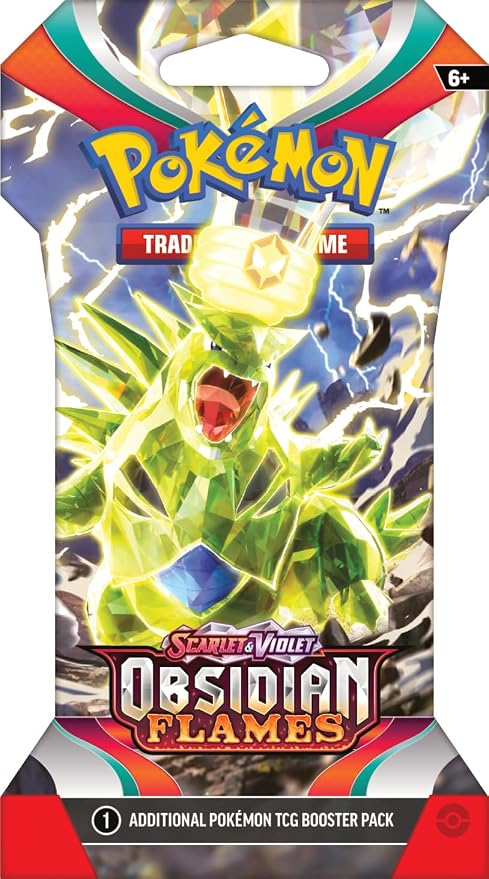 Obsidian Flames Sleeved Booster (ESPAÑOL)