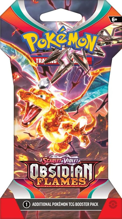 Obsidian Flames Sleeved Booster (ESPAÑOL)