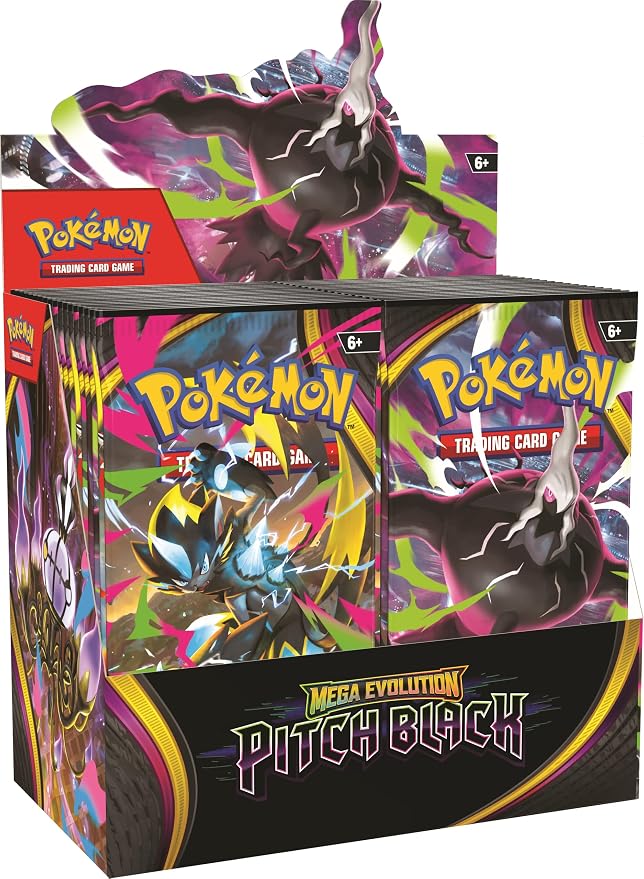 Pitch Black - Booster Display Box (Inglés)
