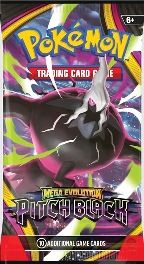 Pitch Black Sleeved Booster (Inglés)