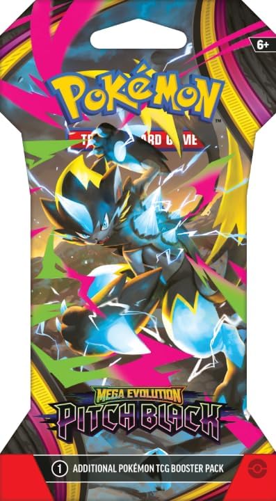 Pitch Black Sleeved Booster (Inglés)