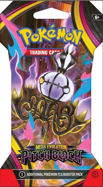 Pitch Black Sleeved Booster (Inglés)