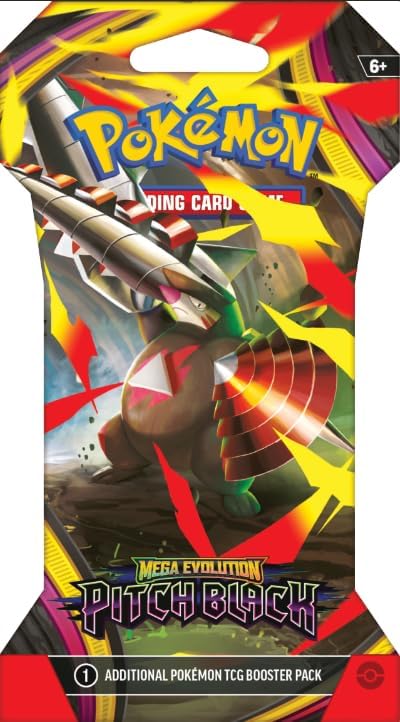 Pitch Black Sleeved Booster (Inglés)
