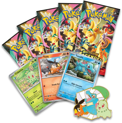First Partners Deluxe Pin Collection - Ascended Heroes Pokemon TCG (Inglés)