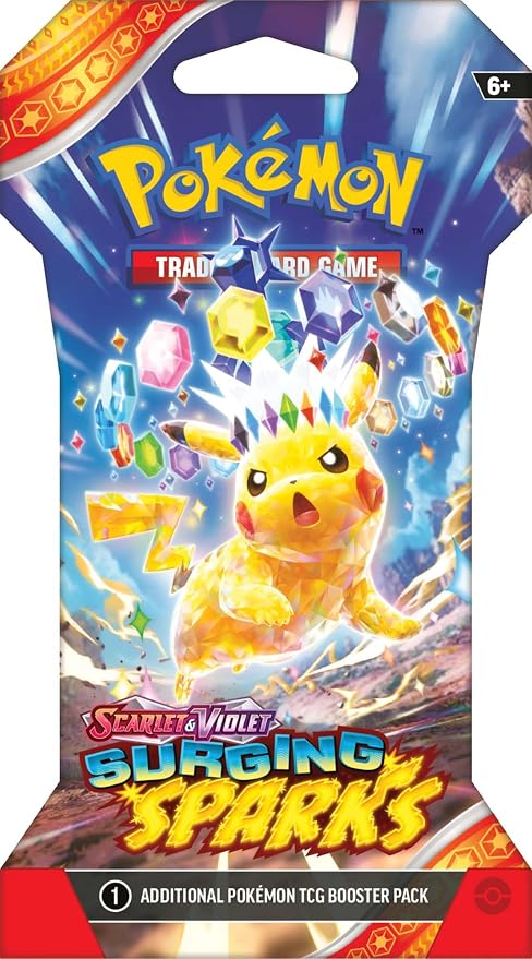 Surging Sparks Sleeved Booster (ESPAÑOL)