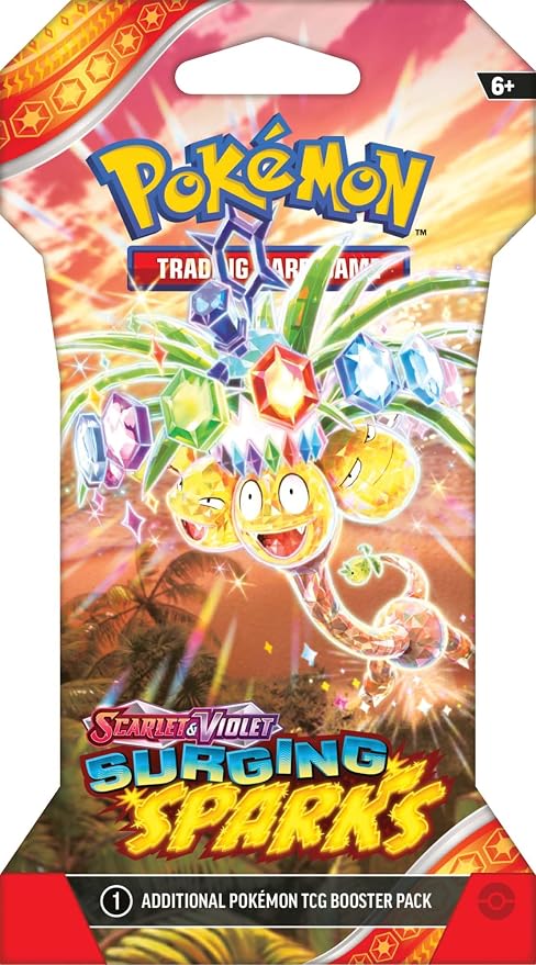 Surging Sparks Sleeved Booster (ESPAÑOL)
