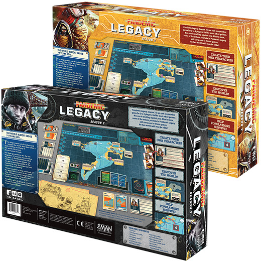 Pandemic: Legacy Season 2 (Yellow Edition)